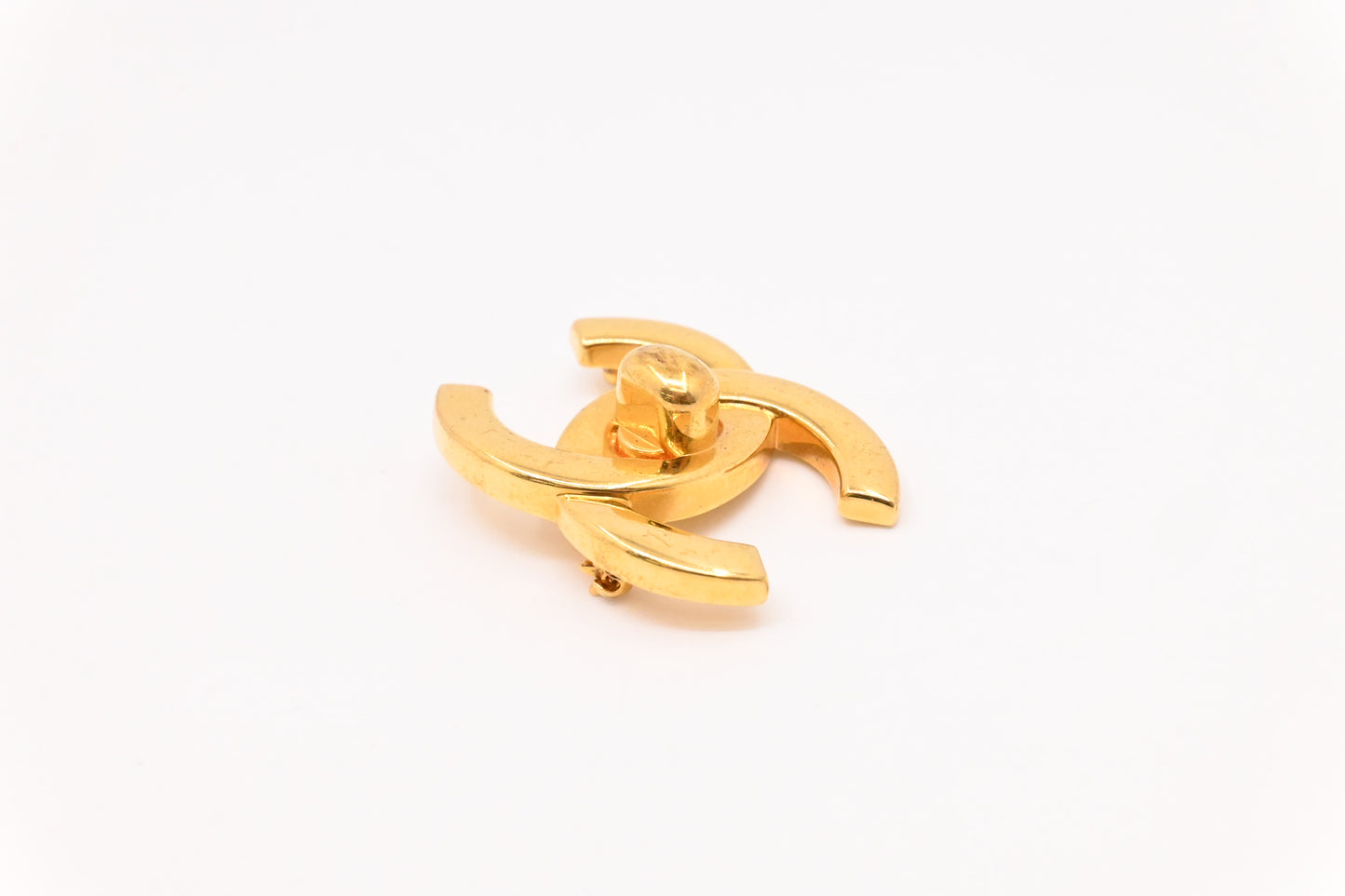 Chanel CC Turnlock Brooch