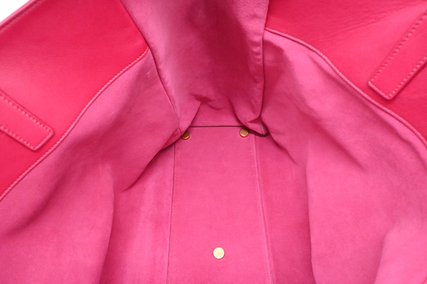 YSL Saint Laurent Tote in Pink Leather