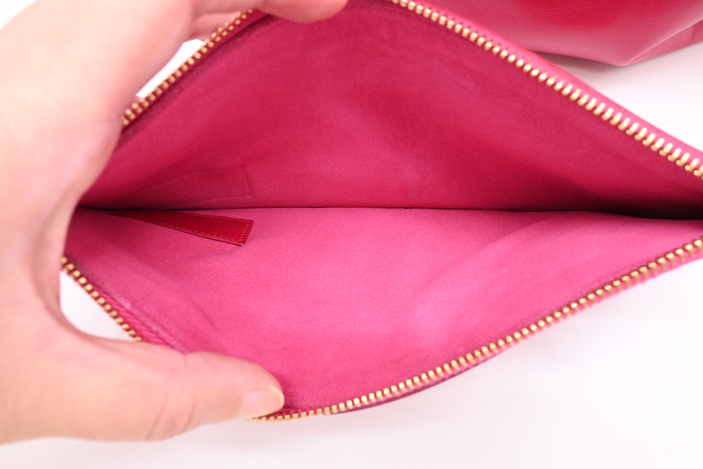 YSL Saint Laurent Tote in Pink Leather