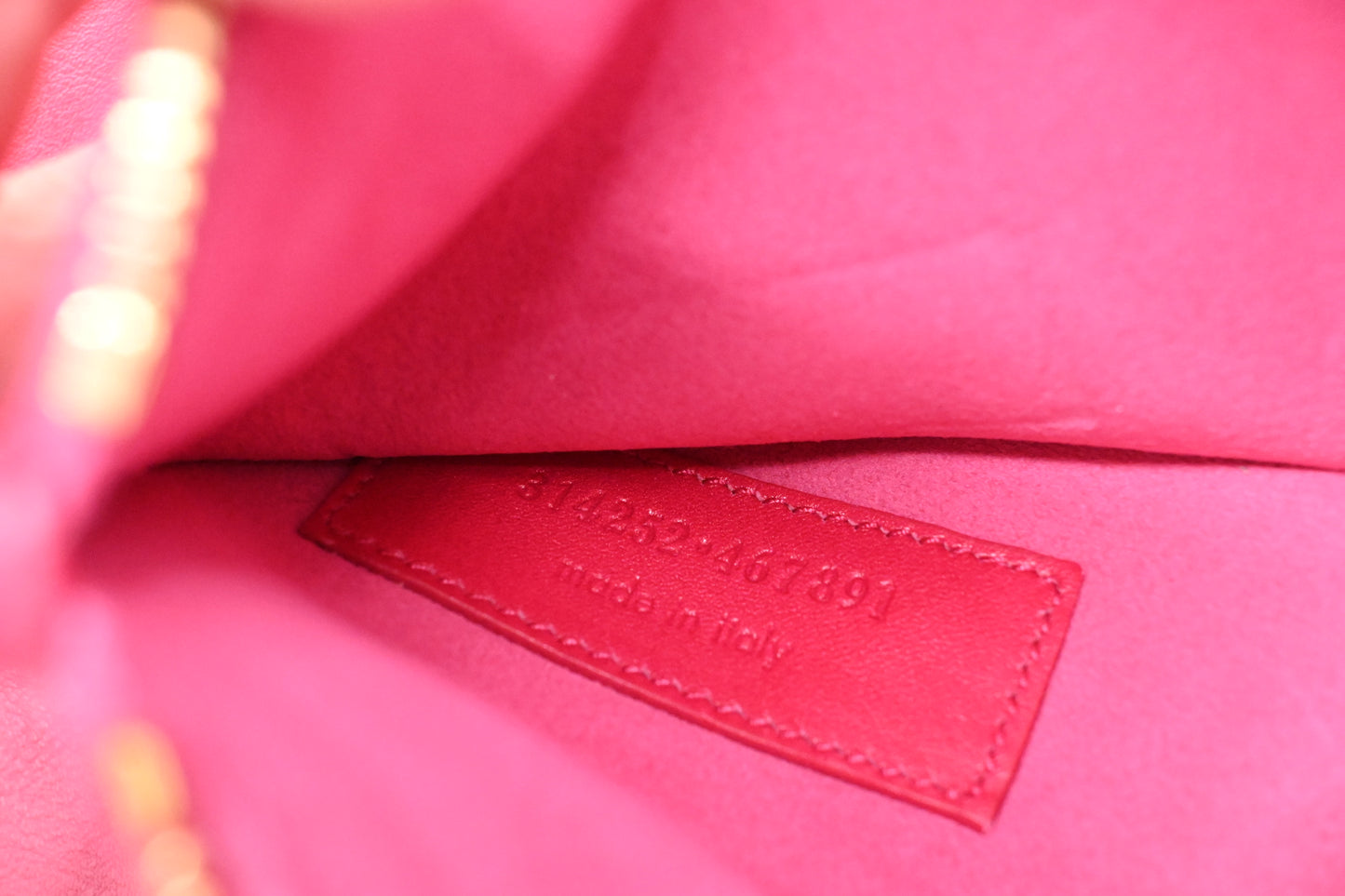 YSL Saint Laurent Tote in Pink Leather