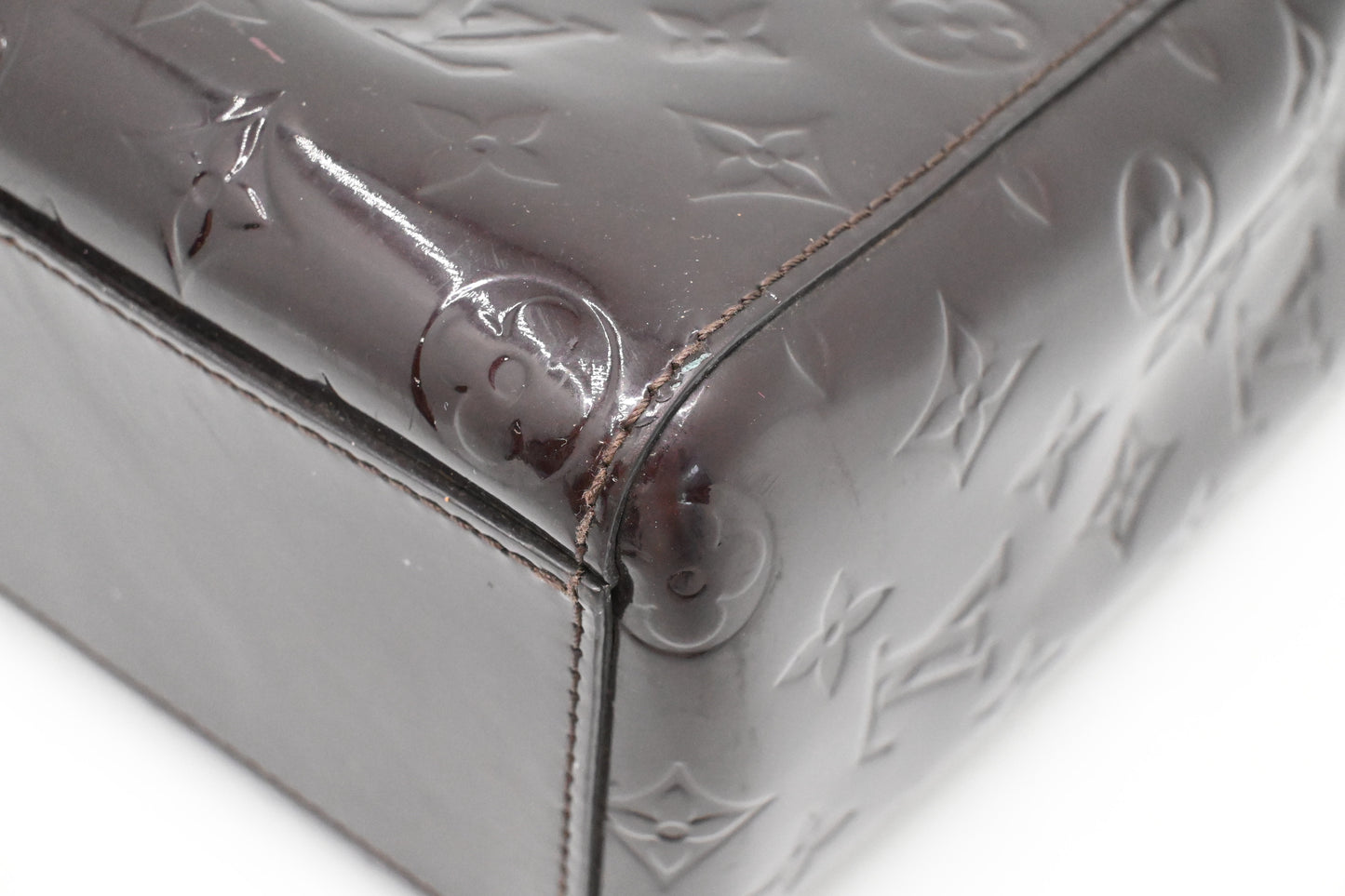 Louis Vuitton Catalina NS in Amarante Vernis Leather