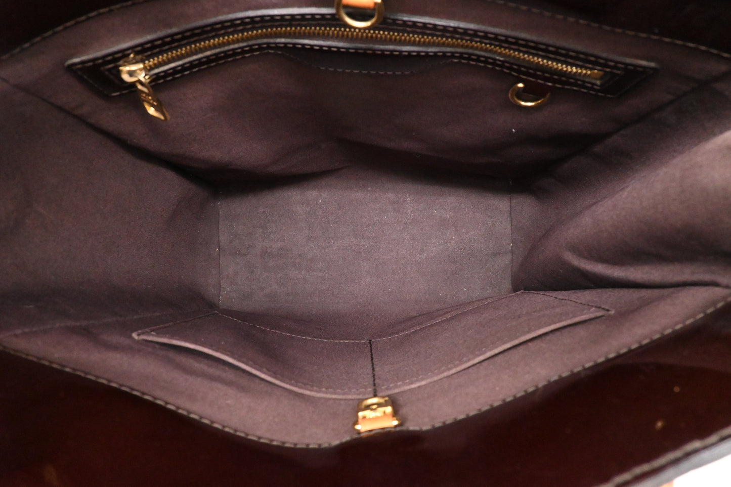 Louis Vuitton Catalina NS in Amarante Vernis Leather