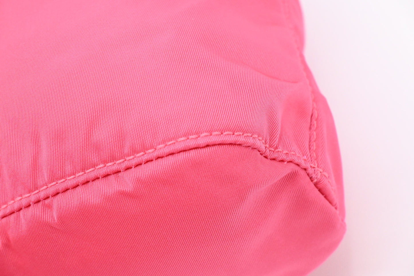 Prada Necessaire Bucket Pouch in Pink Nylon