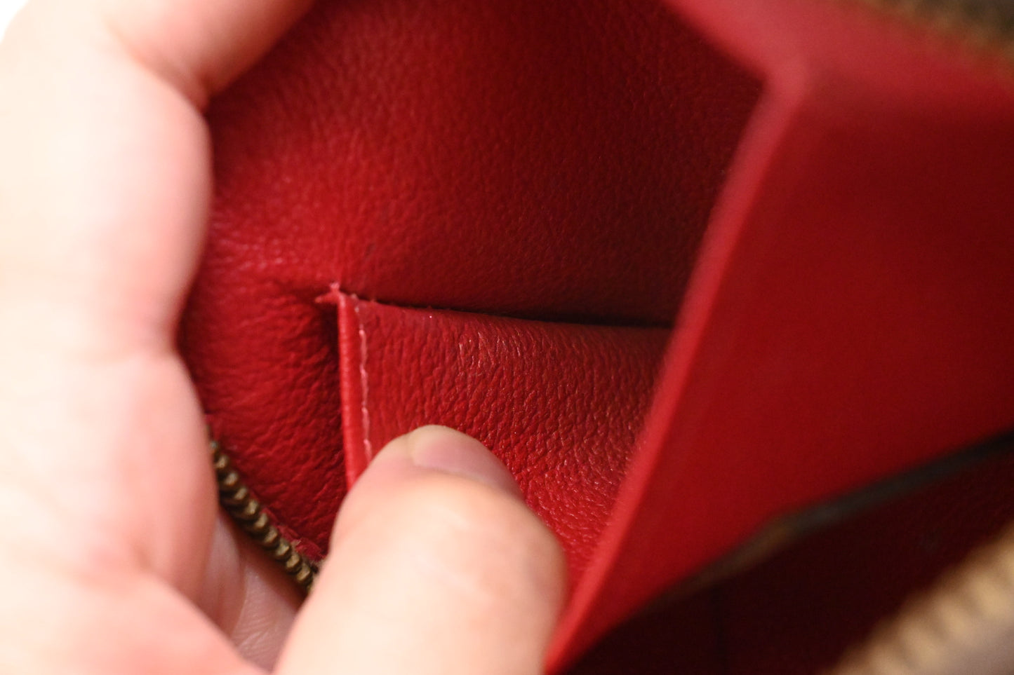 Louis Vuitton Pochette Cosmetique in Damier Ebene Canvas