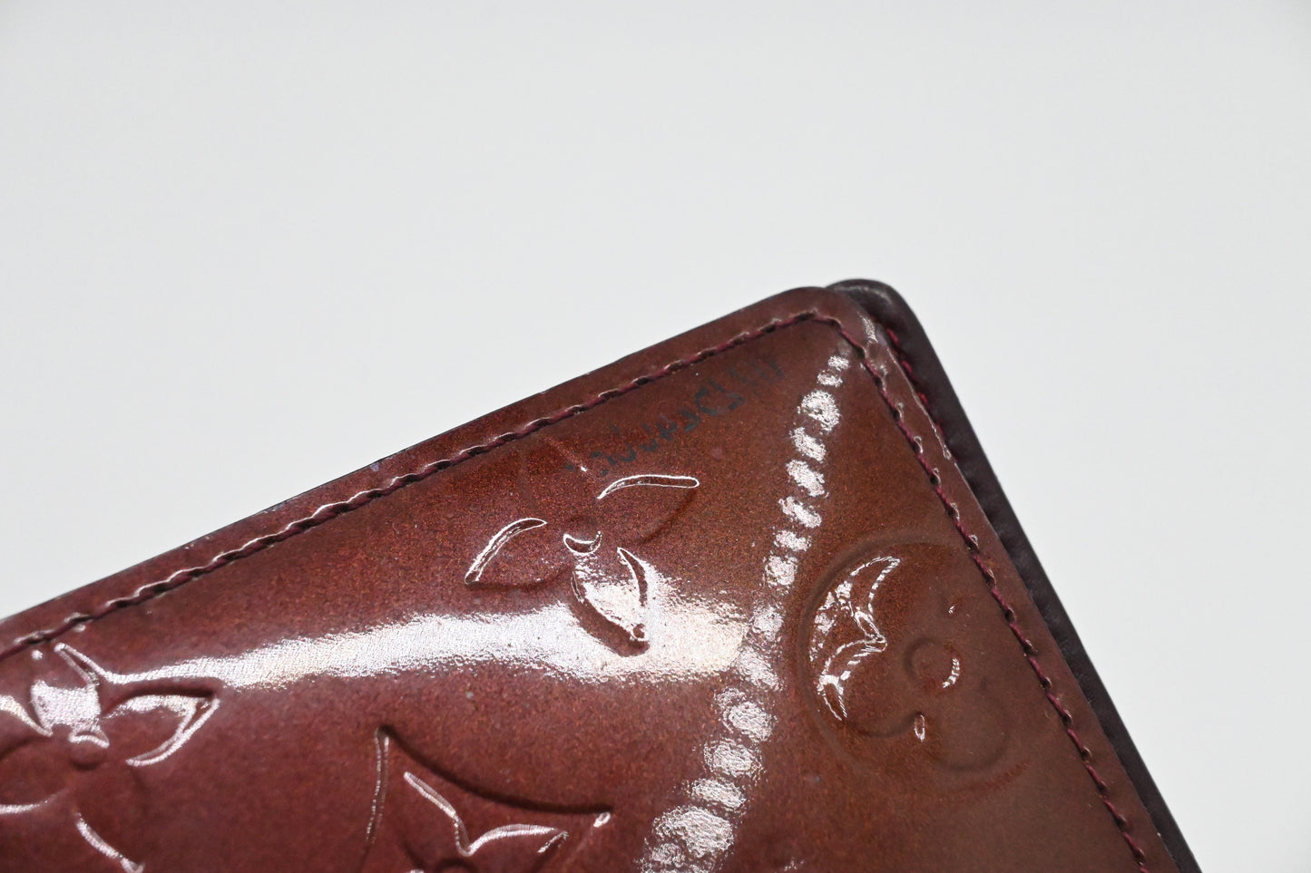 Louis Vuitton Agenda PM in Rouge Fauviste Vernis Leather
