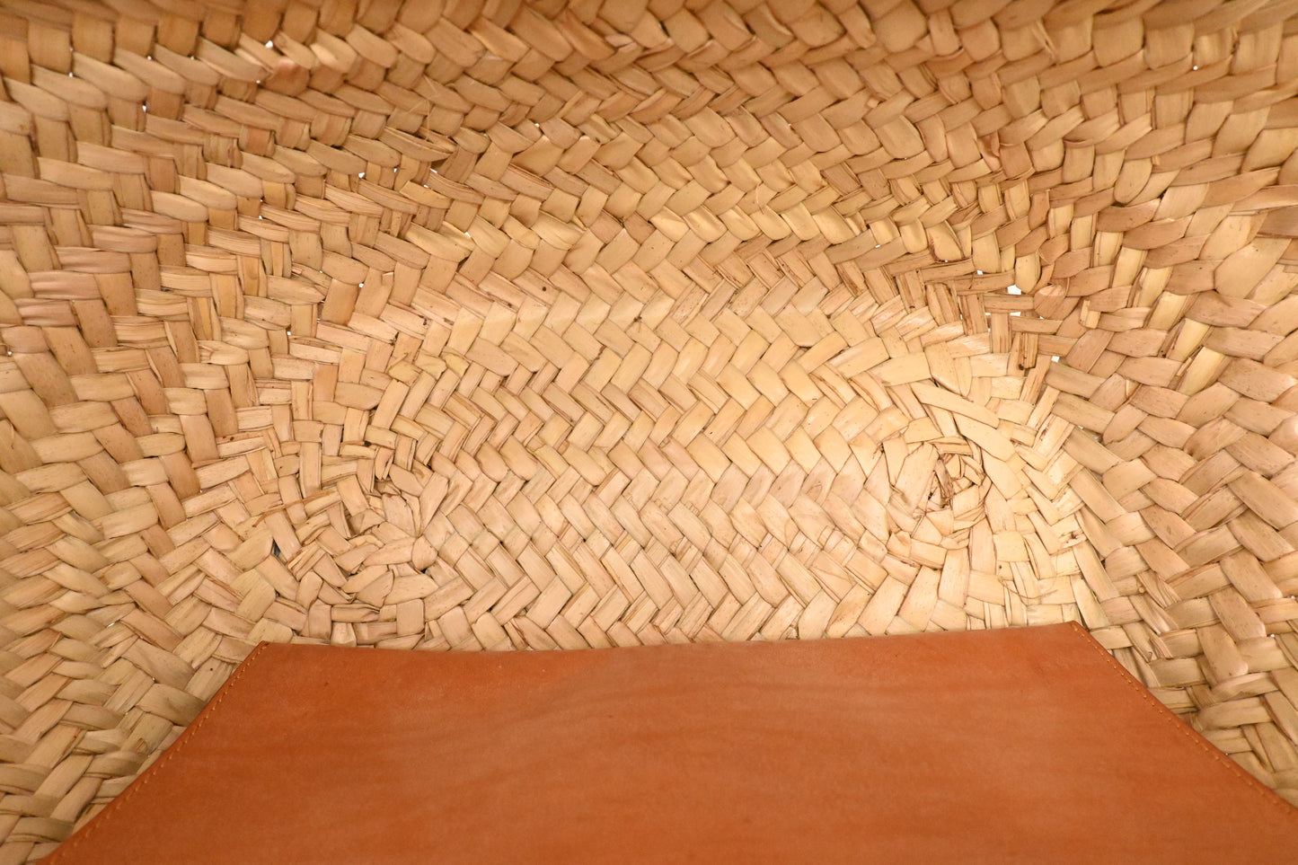 Balenciaga Bistro Panier Basket Bag in Tan Leather