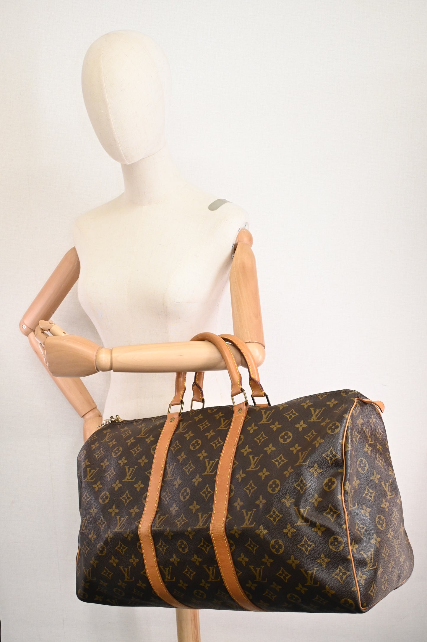 Louis Vuitton Keepall 50 in Monogram Canvas