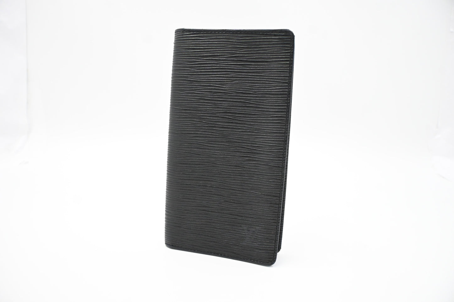 Louis Vuitton Long Bifold Wallet in Black Epi Leather