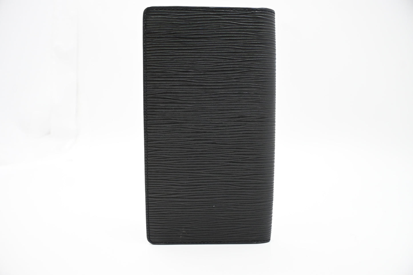 Louis Vuitton Long Bifold Wallet in Black Epi Leather