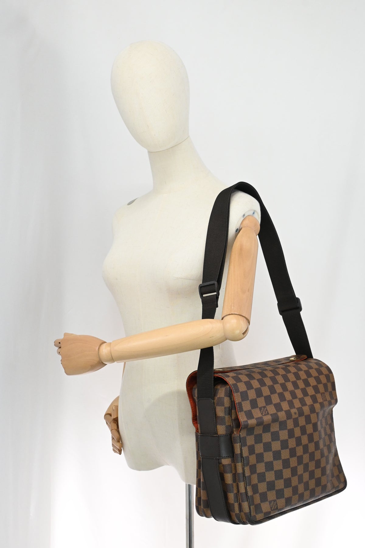 Louis Vuitton Naviglio in Damier Ebene Canvas
