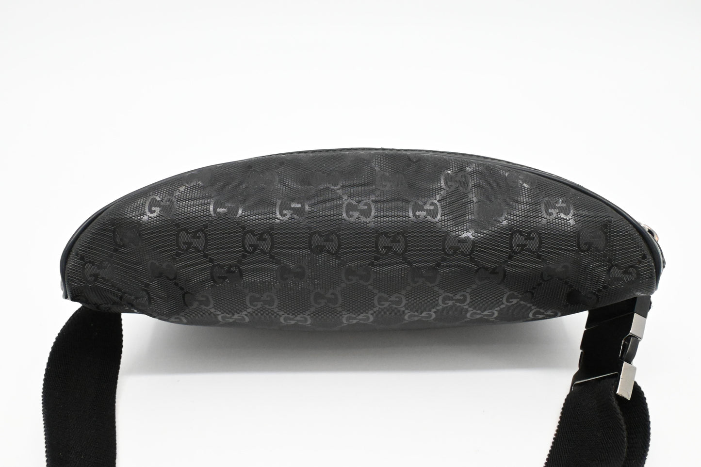 Gucci Bumbag in Black Imprime Canvas