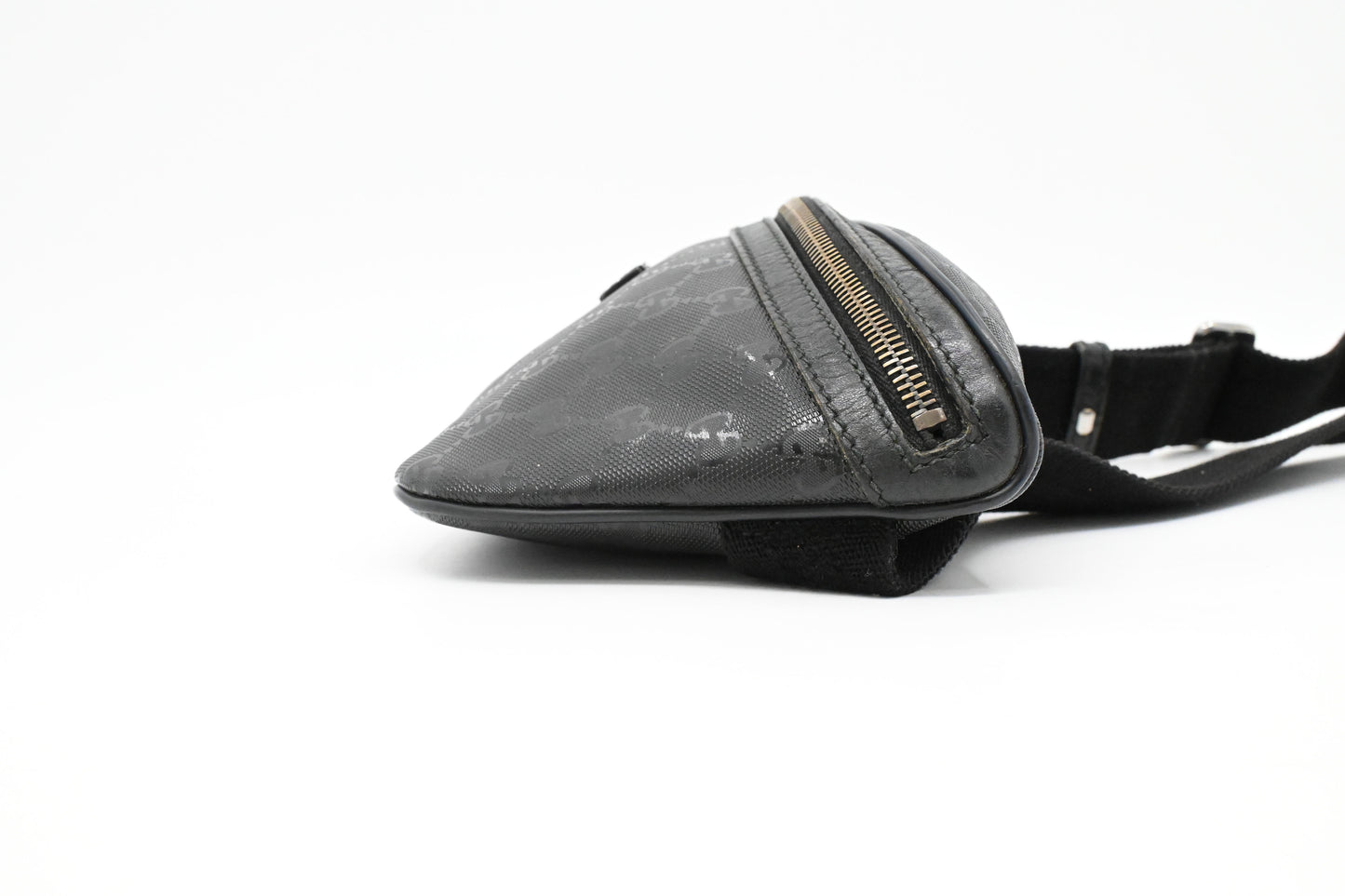 Gucci Bumbag in Black Imprime Canvas