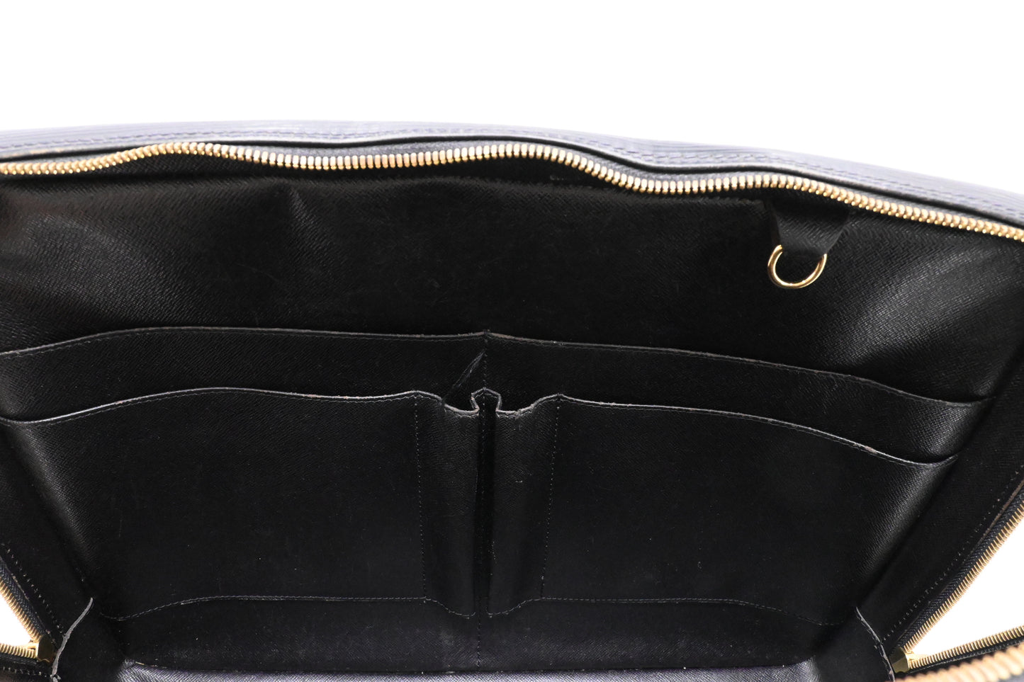 Louis Vuitton Porte Documents Voyage in Black Epi Leather