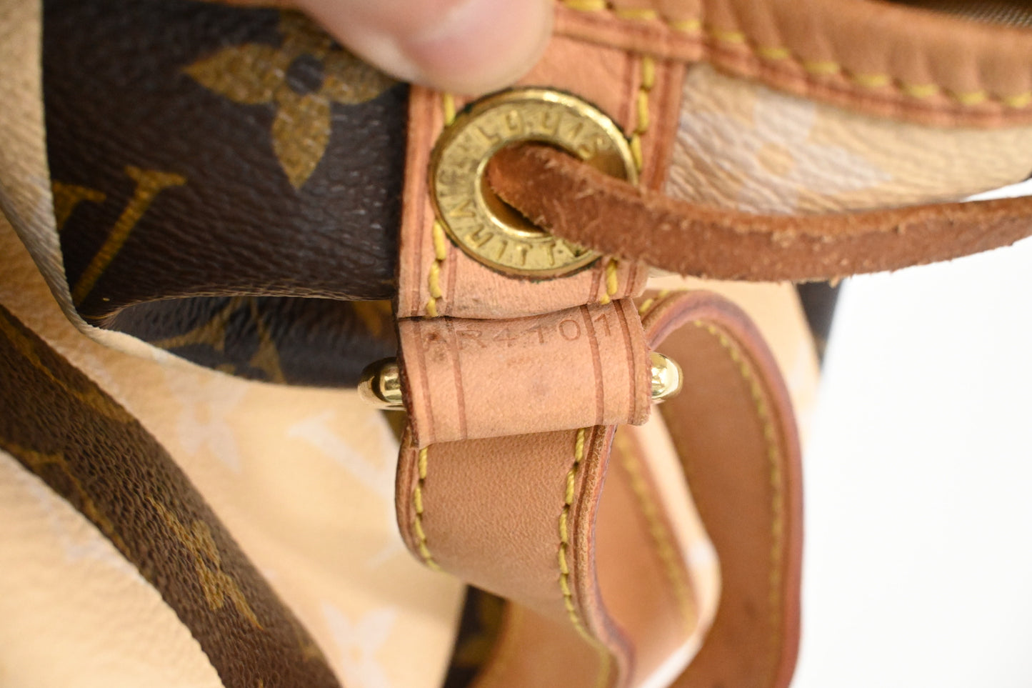 Louis Vuitton Petit Noe in Rayures Monogram Canvas