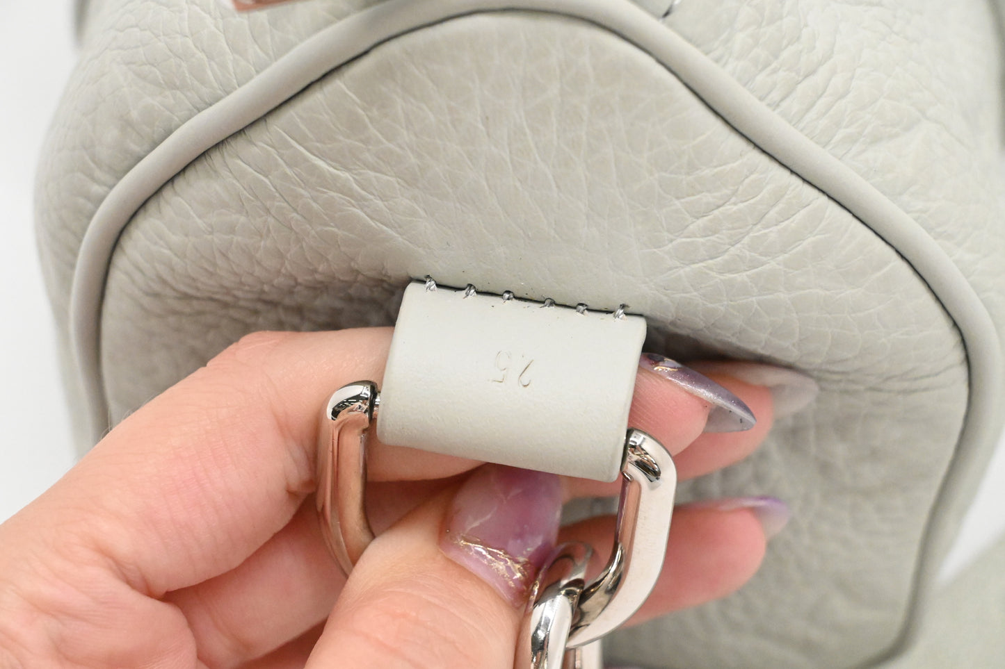 Louis Vuitton Keepall XS in Mineral Gray Taurillon Leather