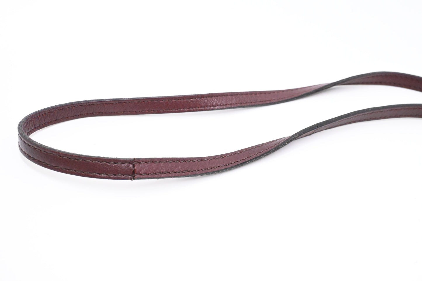 Burberry Crossbody in Burgundy Leather and Checked Canvas