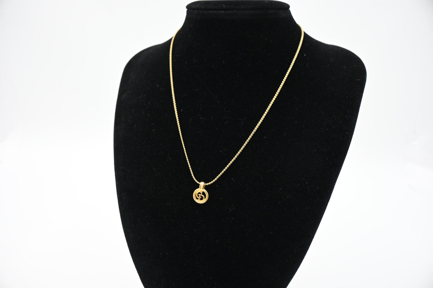 Dior Mini CD Necklace
