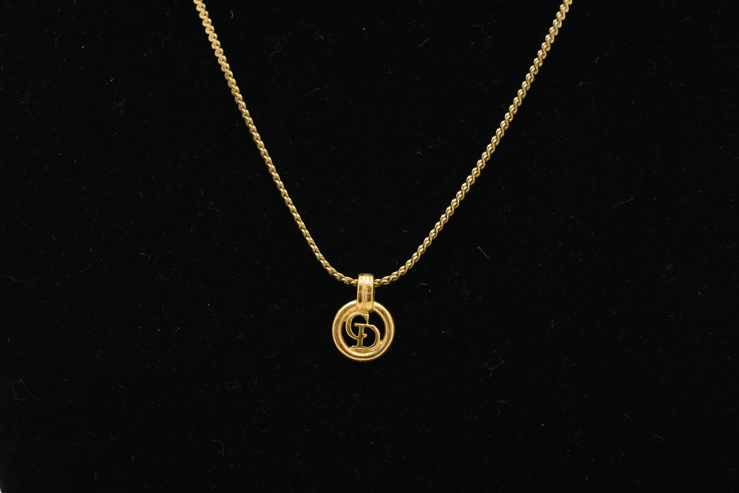 Dior Mini CD Necklace