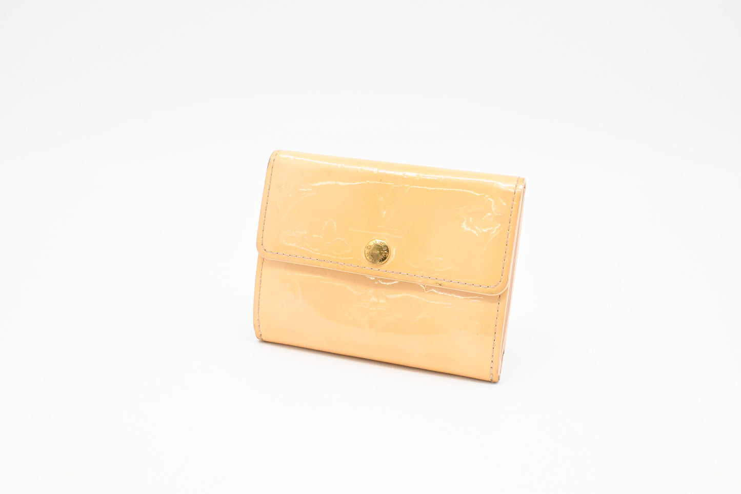 Louis Vuitton Ludlow Wallet in Citrine Vernis Leather