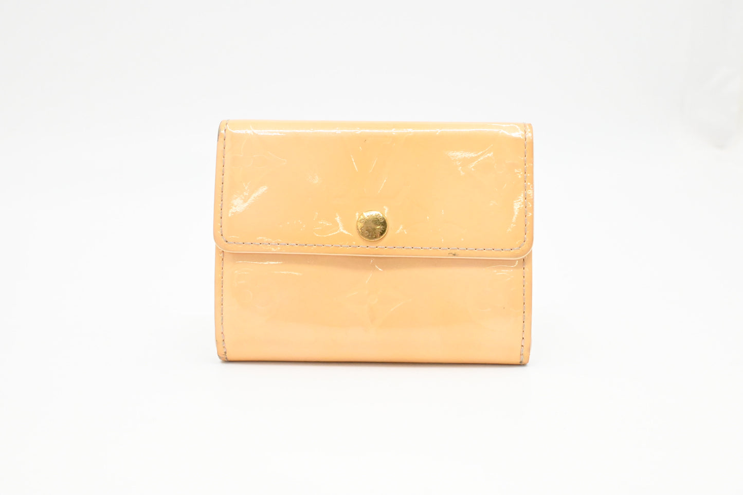 Louis Vuitton Ludlow Wallet in Citrine Vernis Leather