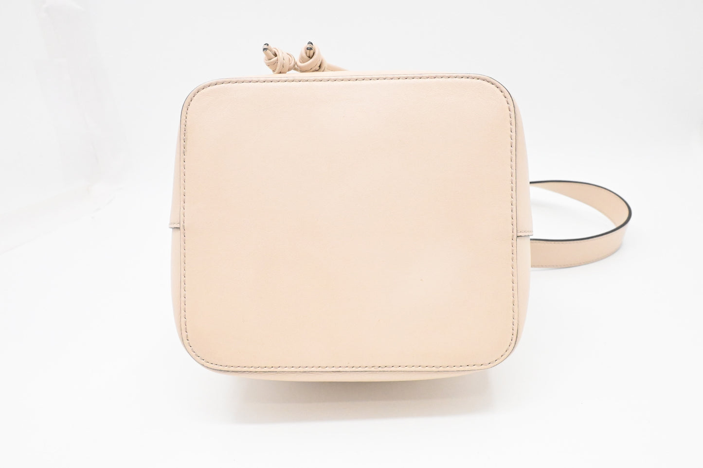 Fendi Mon Tresor Shoulder Bag in Cream Leather