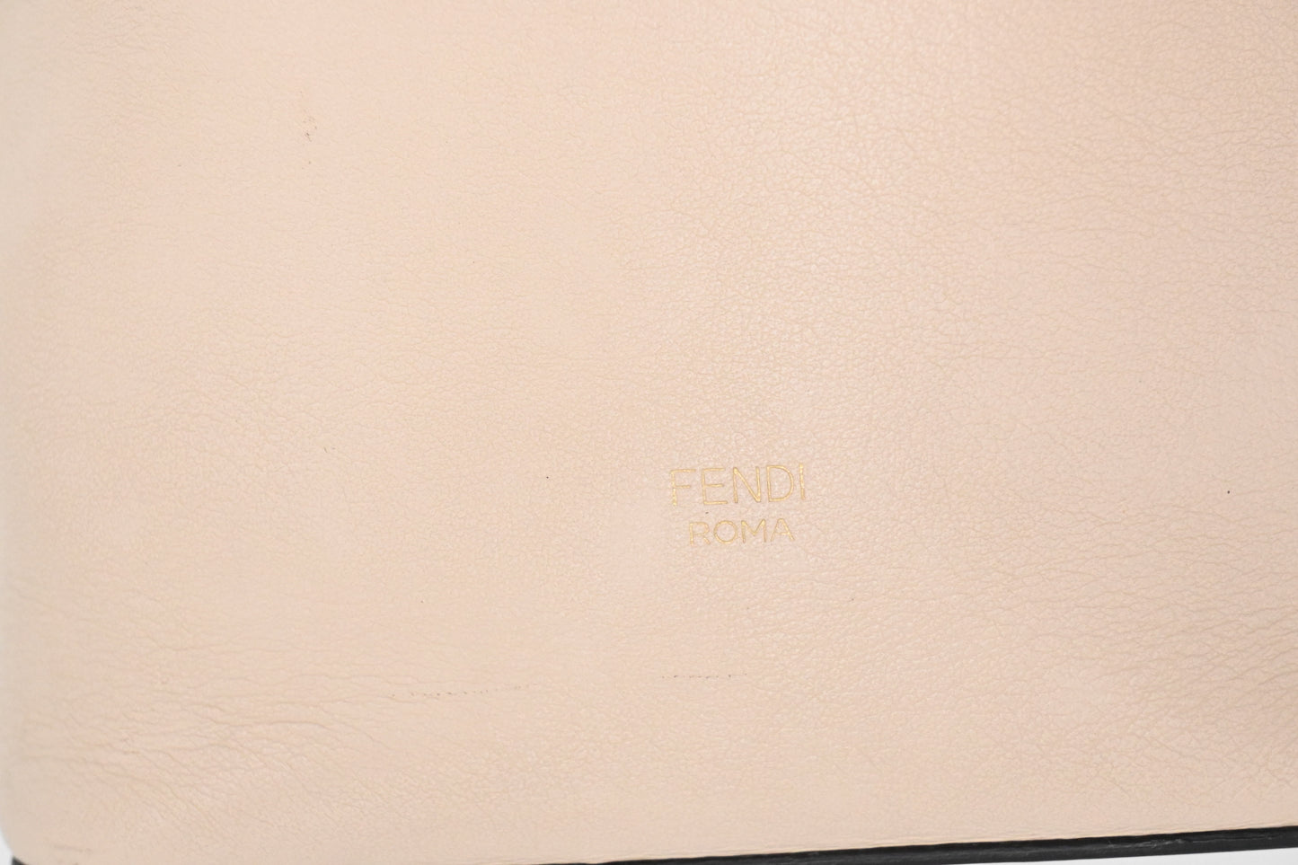 Fendi Mon Tresor Shoulder Bag in Cream Leather