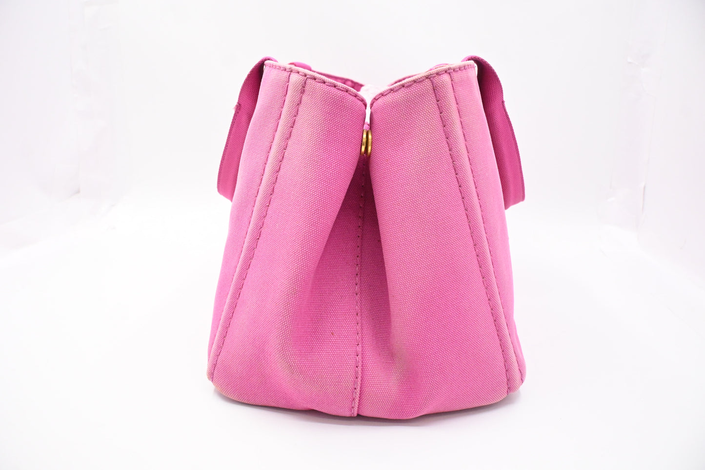 Prada Canapa in Pink Canvas