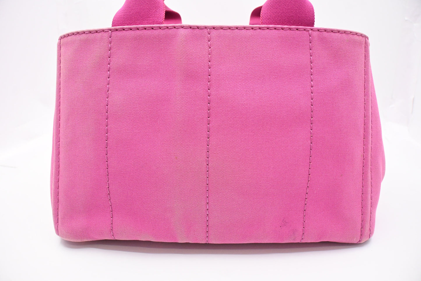 Prada Canapa in Pink Canvas