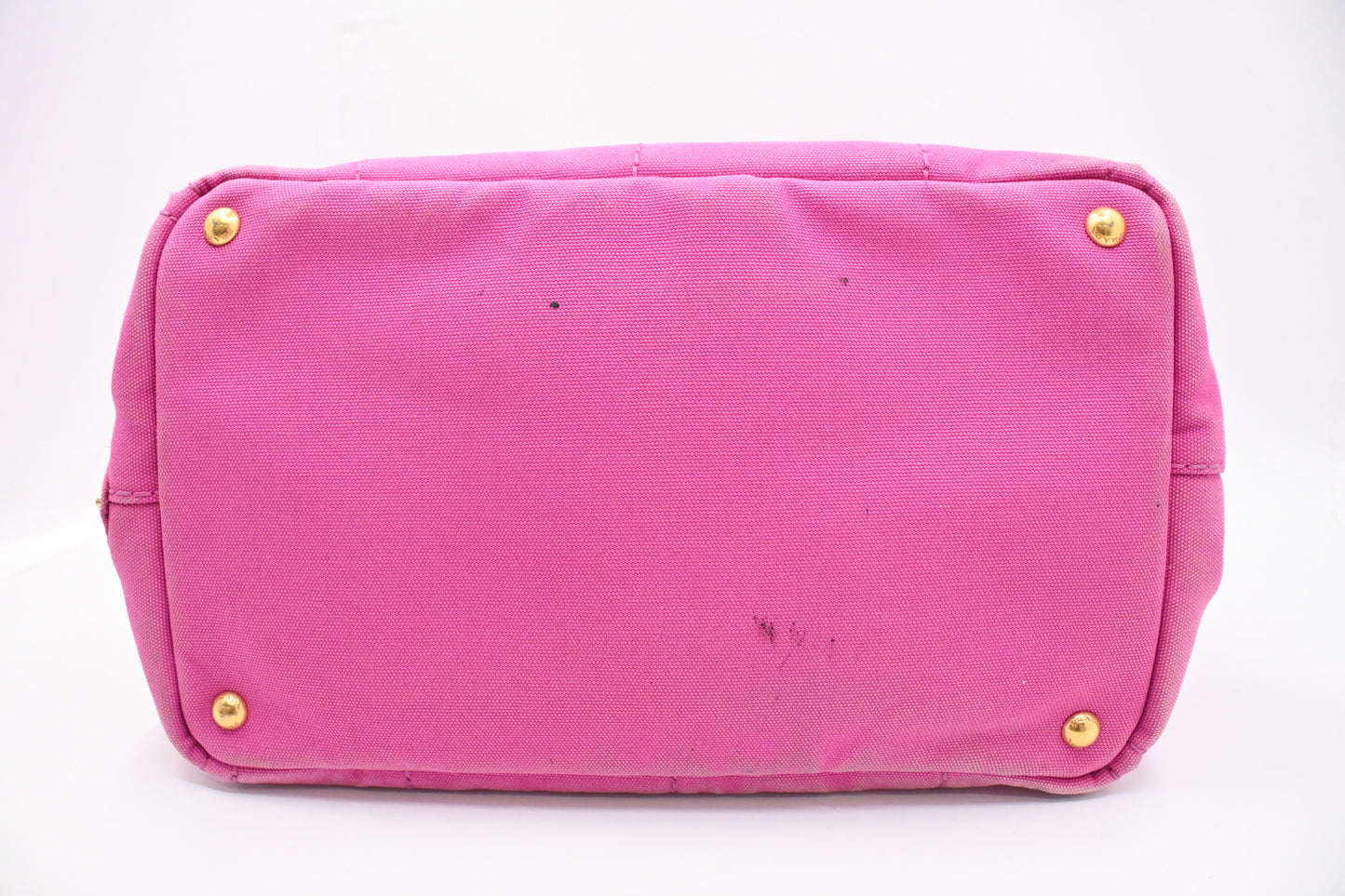 Prada Canapa in Pink Canvas