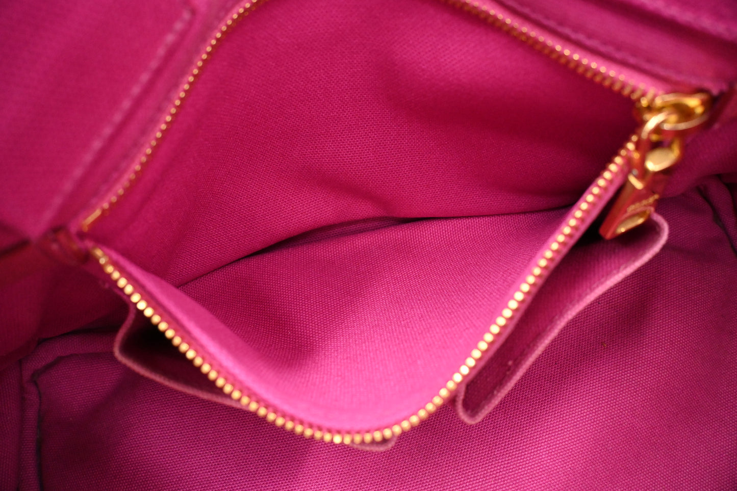 Prada Canapa in Pink Canvas
