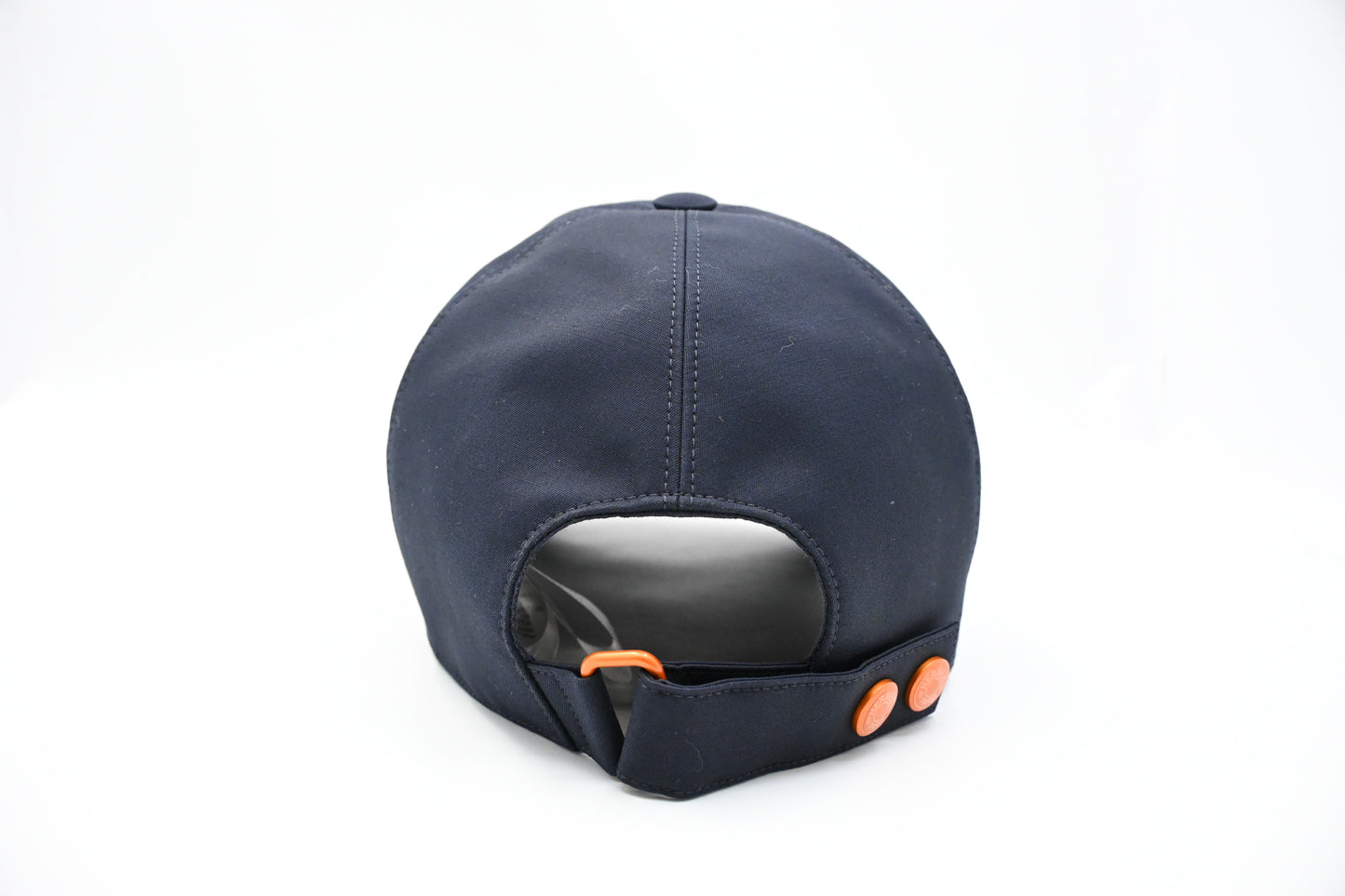 Hermes Cap in Blue Linen