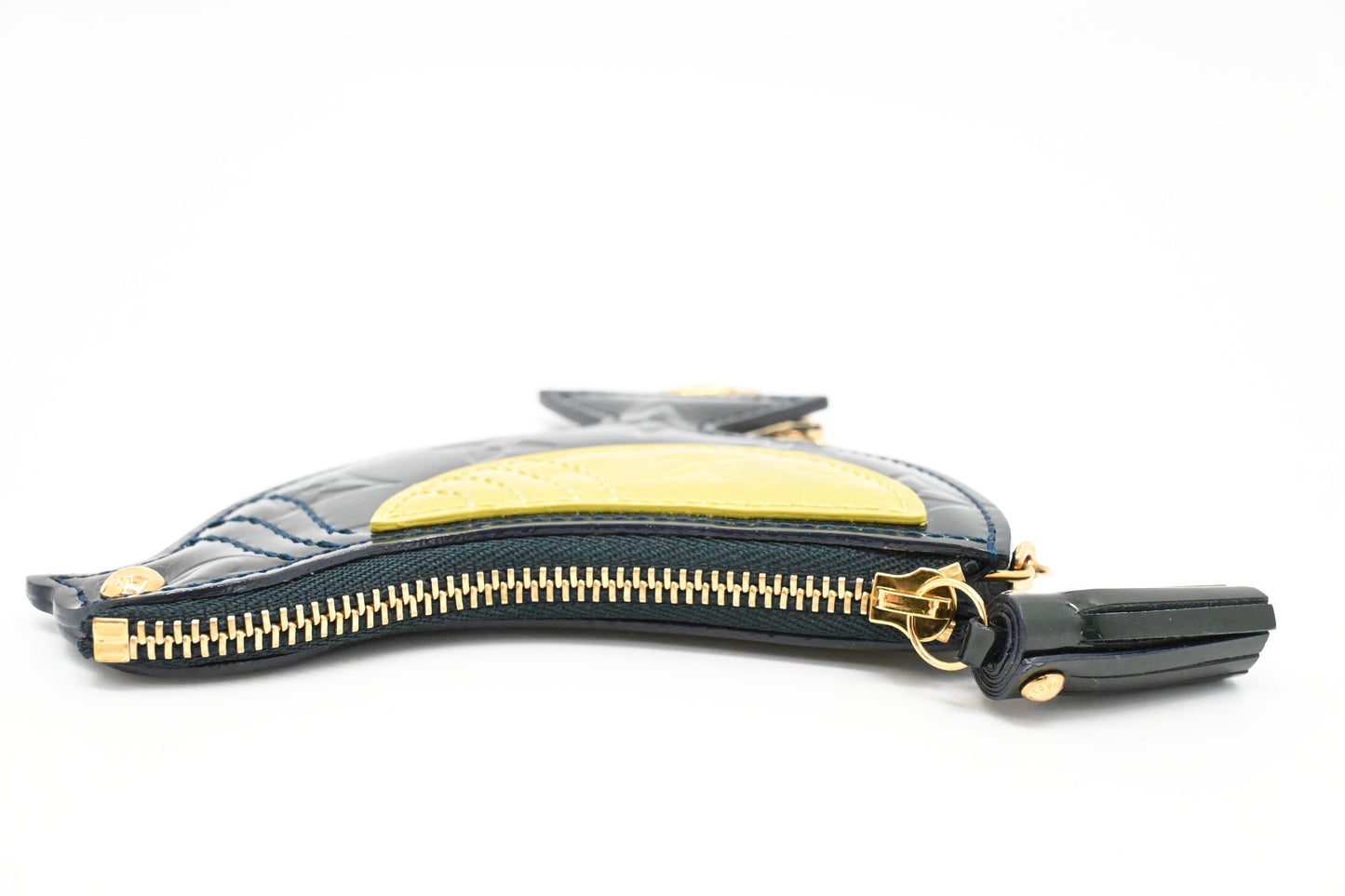 Louis Vuitton Oiseau Key Case in Green Vernis Leather
