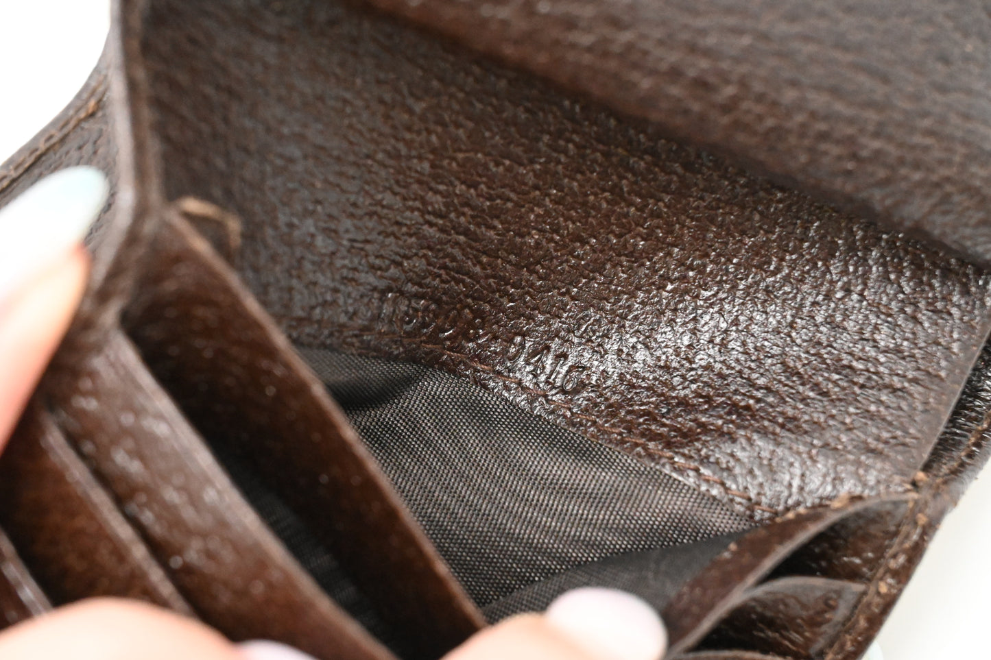 Gucci Compact Wallet in Brown Canvas