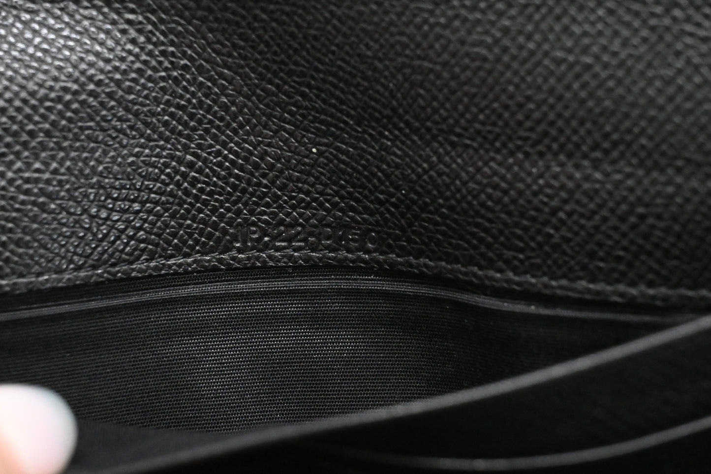 Ferragamo Wallet in Black Leather