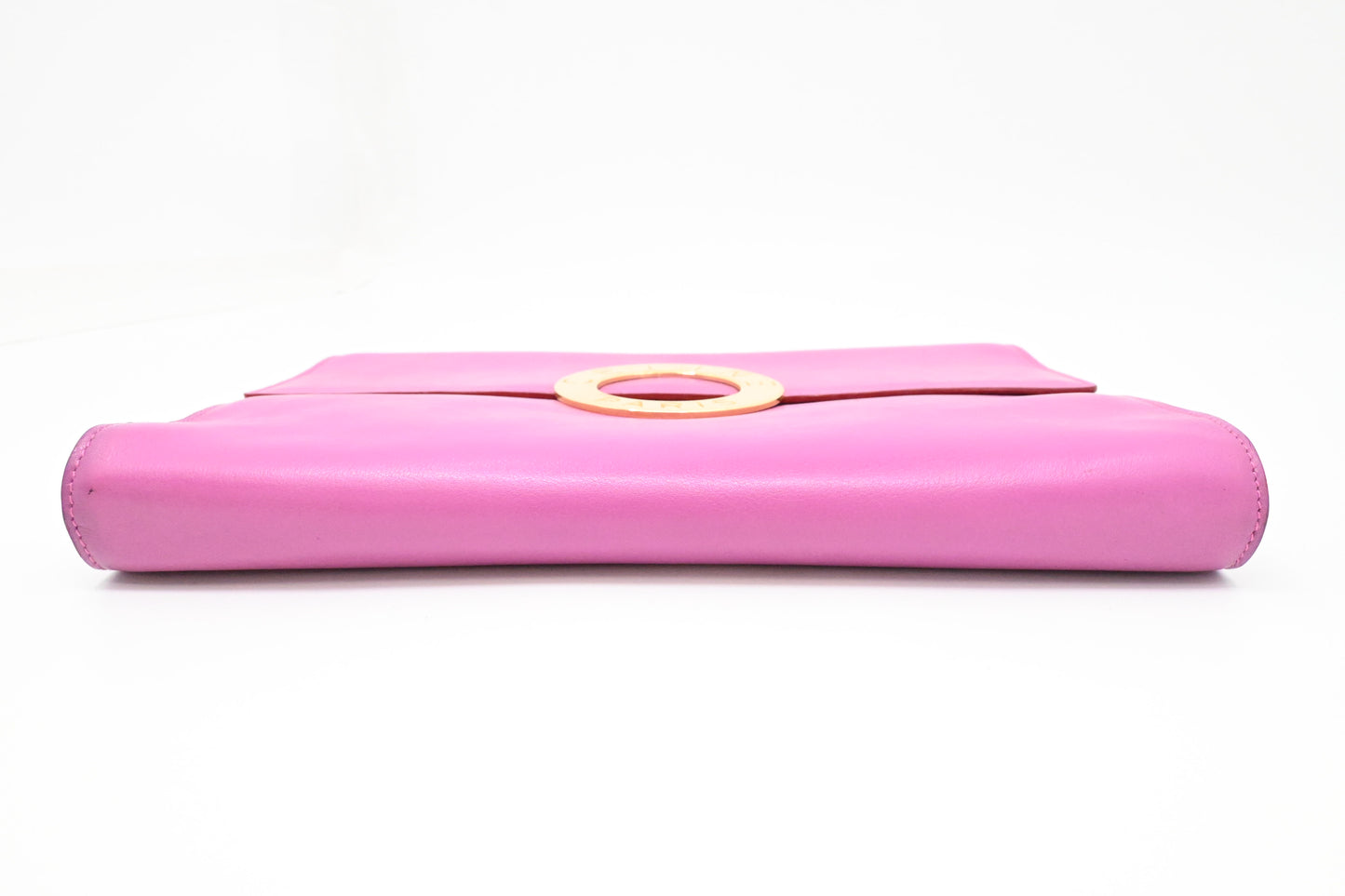 Celine Clutch in Magenta Leather