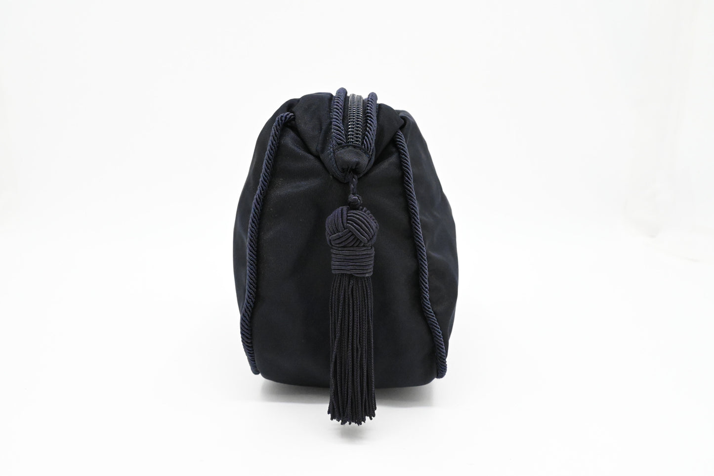 Prada Pouch in Dark Blue Nylon Canvas