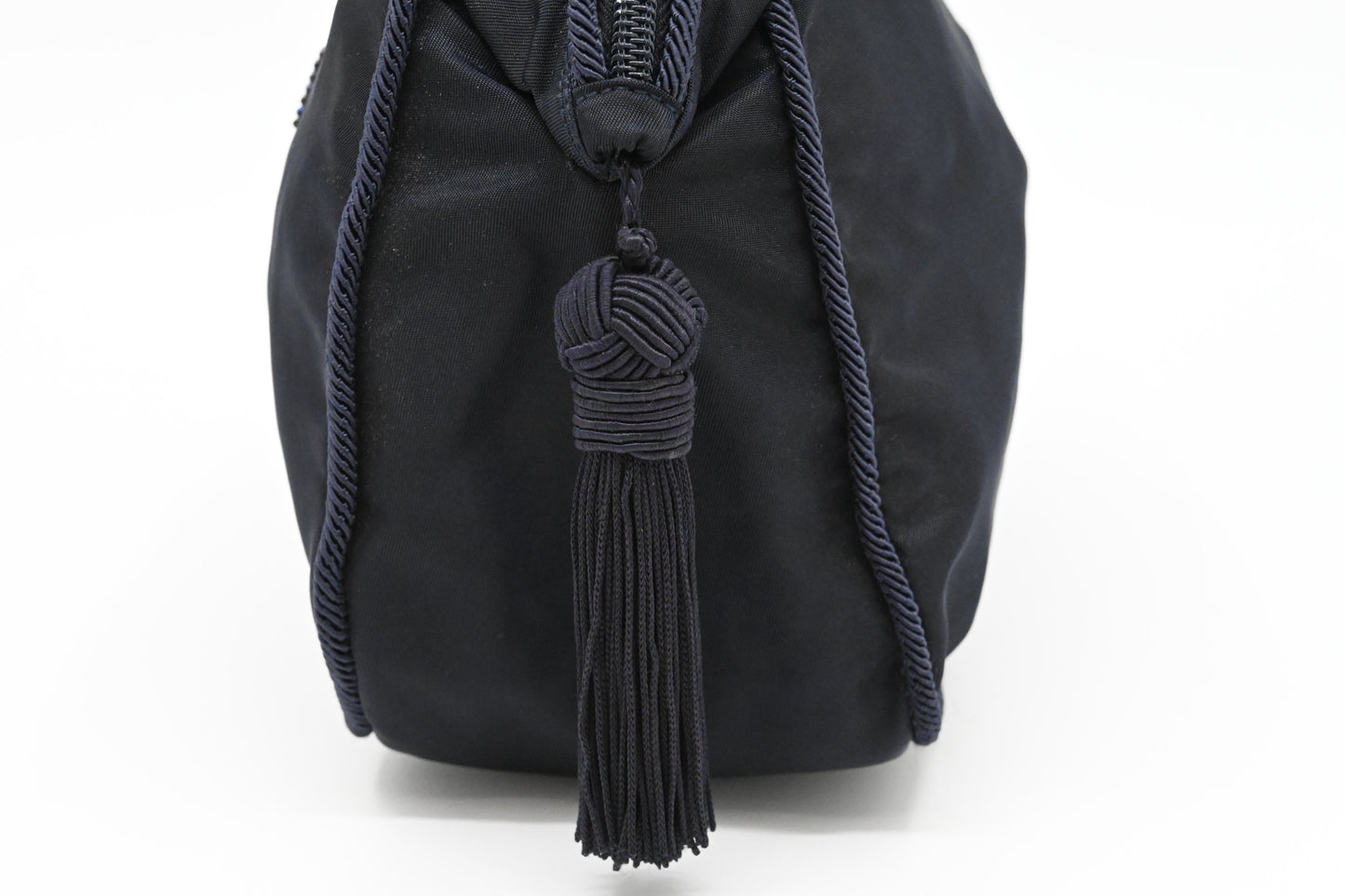 Prada Pouch in Dark Blue Nylon Canvas