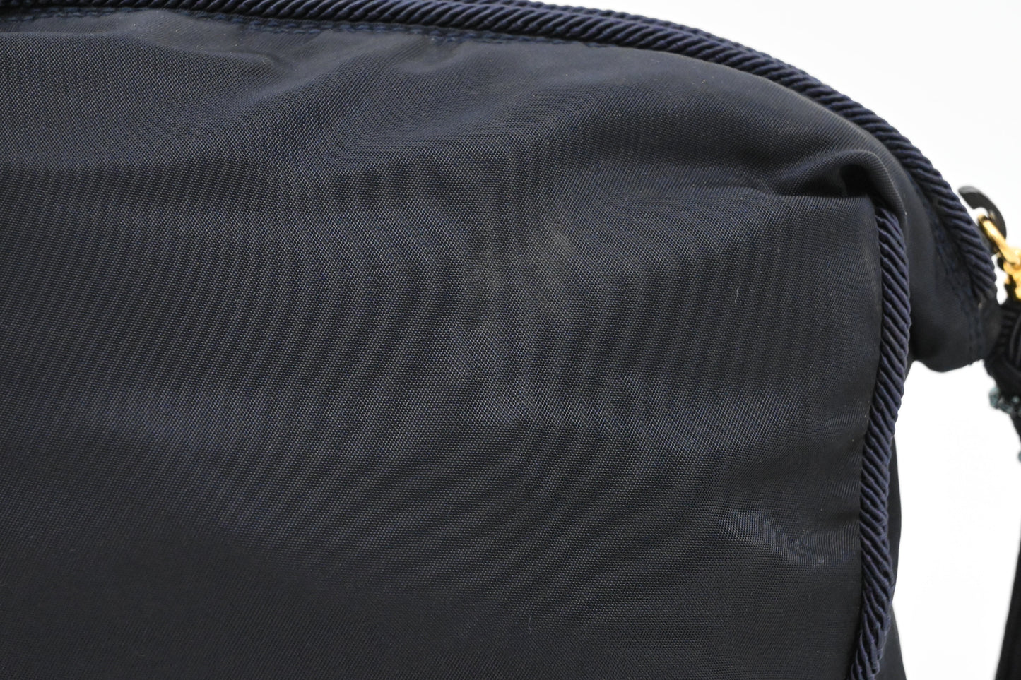 Prada Pouch in Dark Blue Nylon Canvas