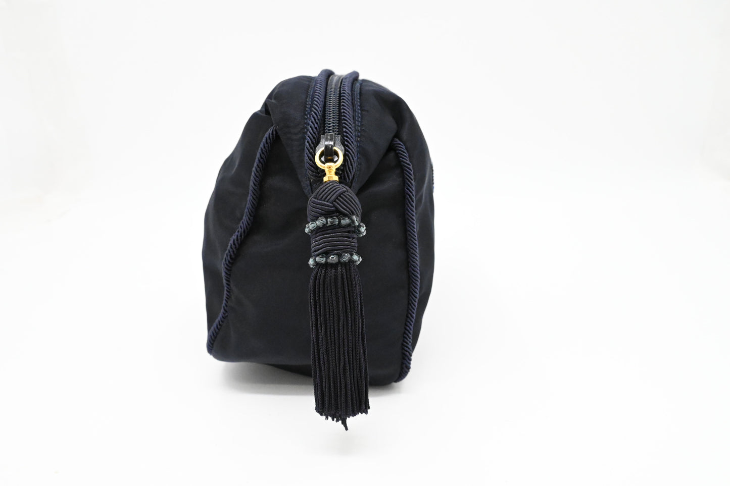 Prada Pouch in Dark Blue Nylon Canvas