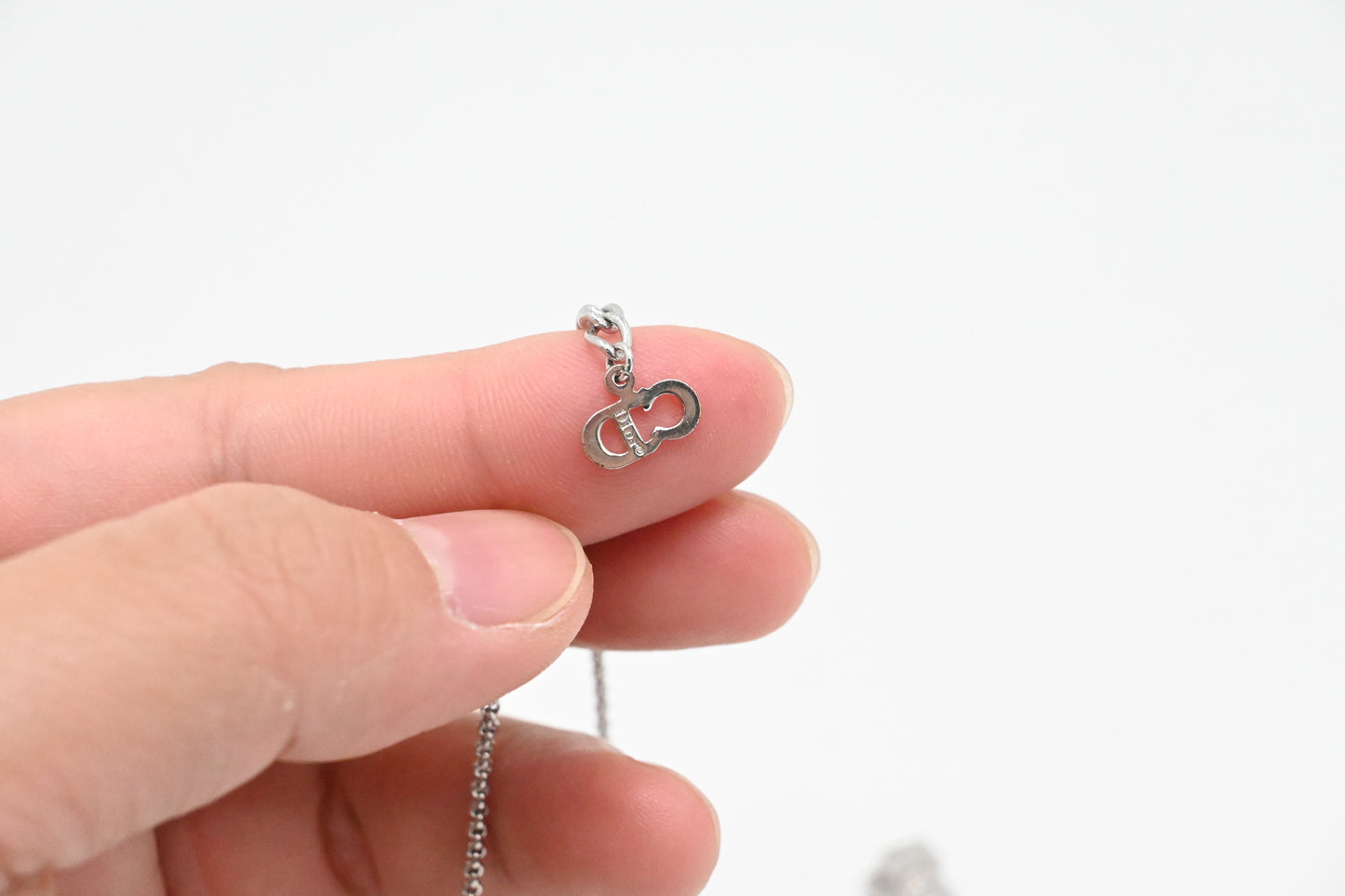 Dior Initials Cubes Necklace