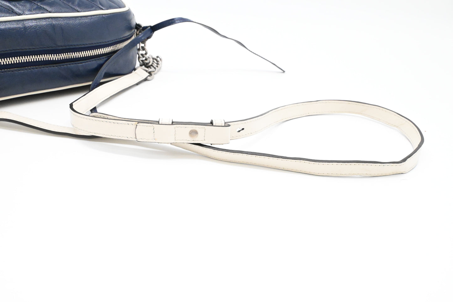 Gucci Marmont Crossbody in Navy Blue Leather