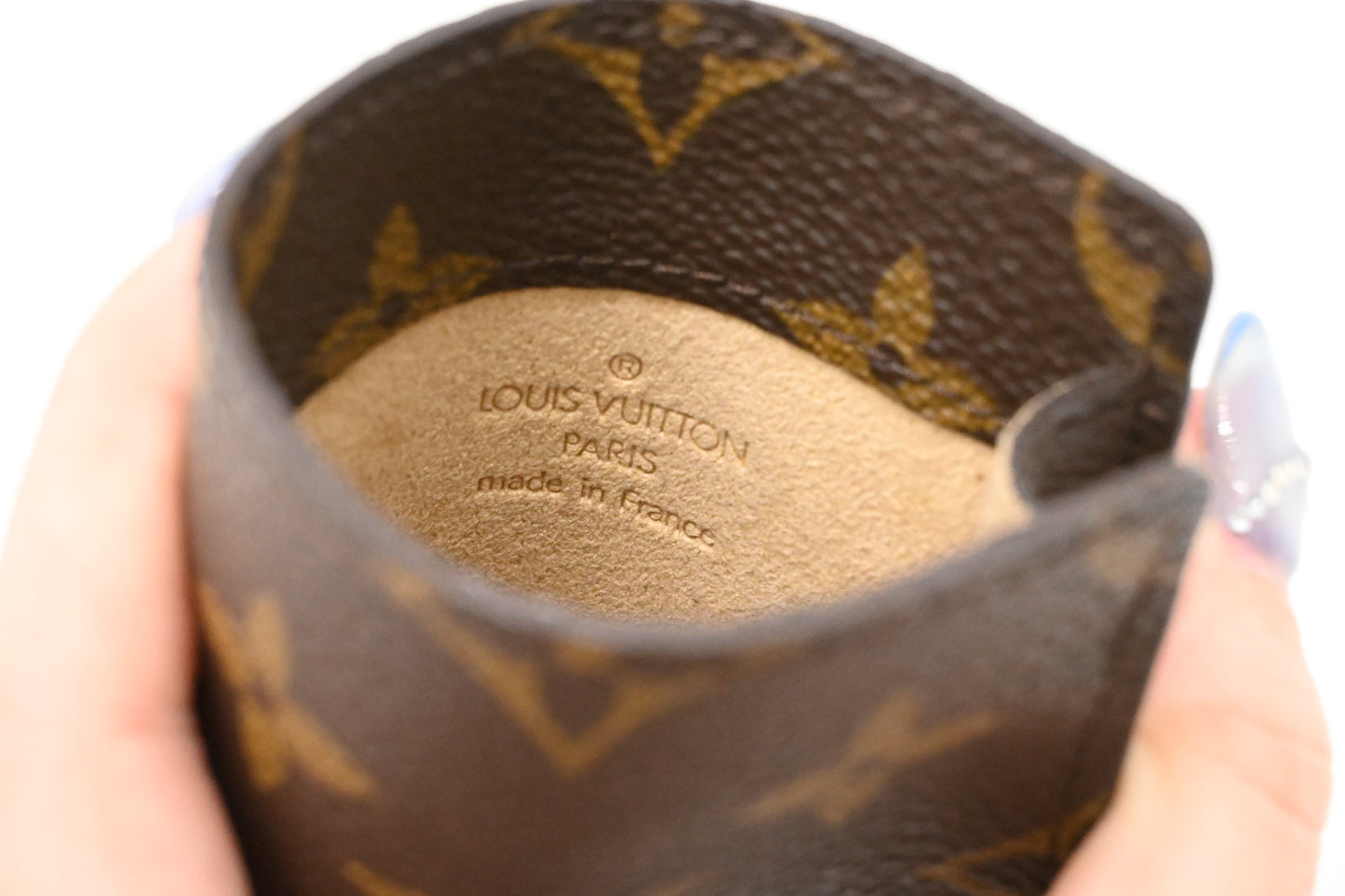 Louis Vuitton Open Glasses Case in Monogram Canvas
