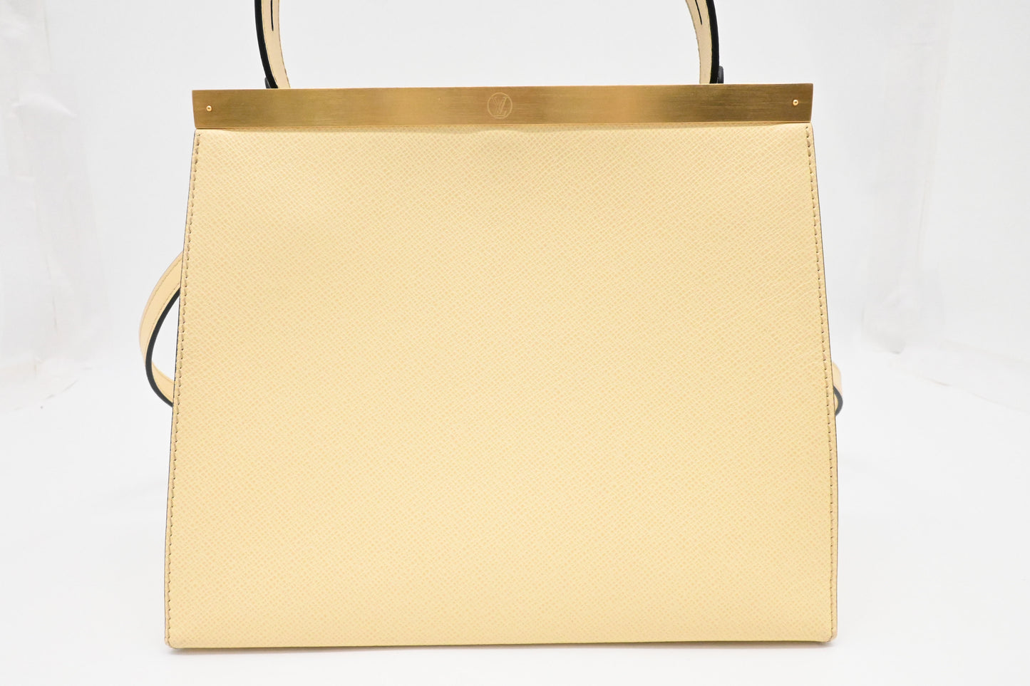 Louis Vuitton City Frame in Banane Taiga Leather