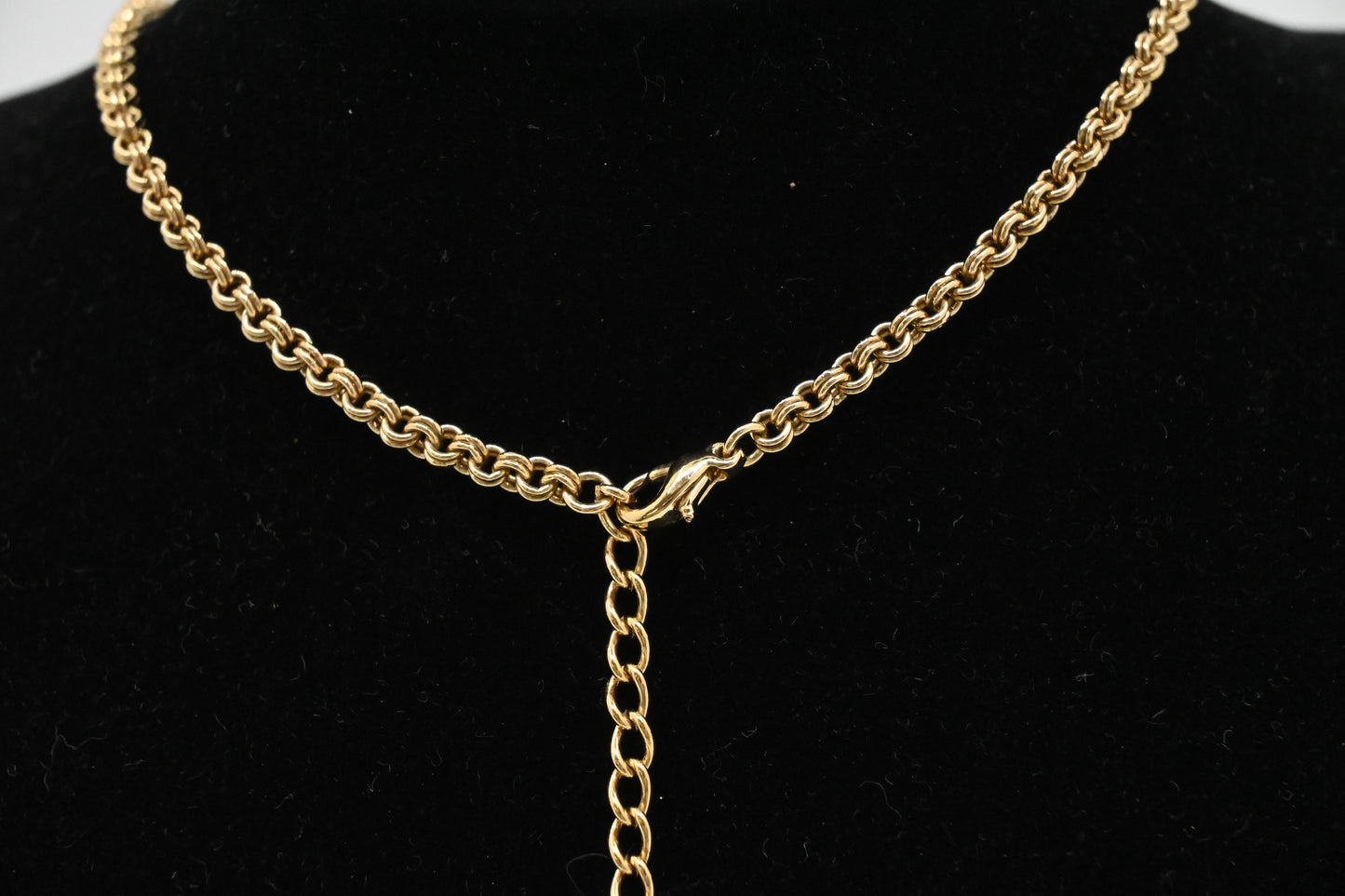 Dior Initials and Stones Necklace