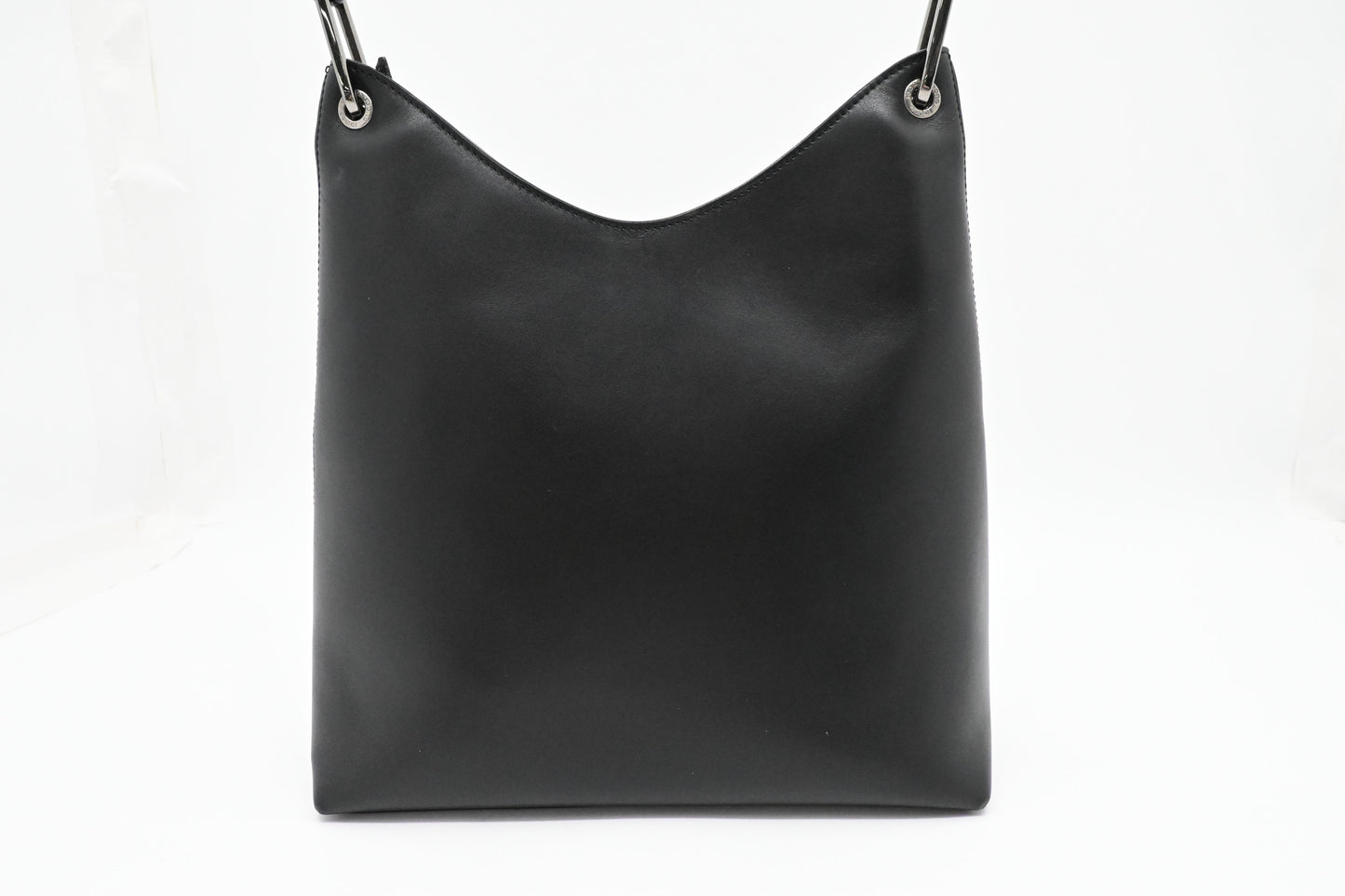 Gucci Bamboo Handbag in Black Leather