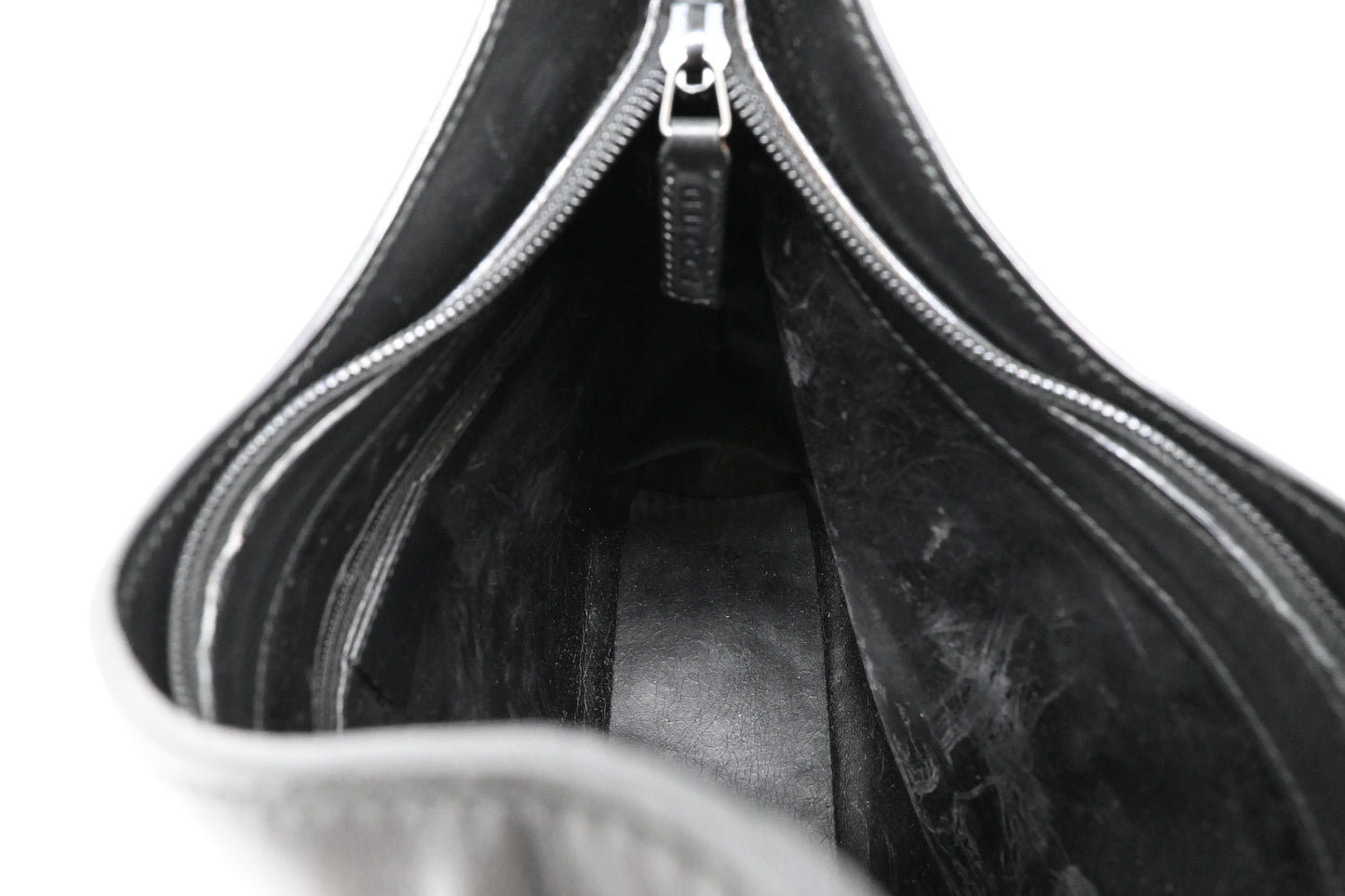 Gucci Bamboo Handbag in Black Leather