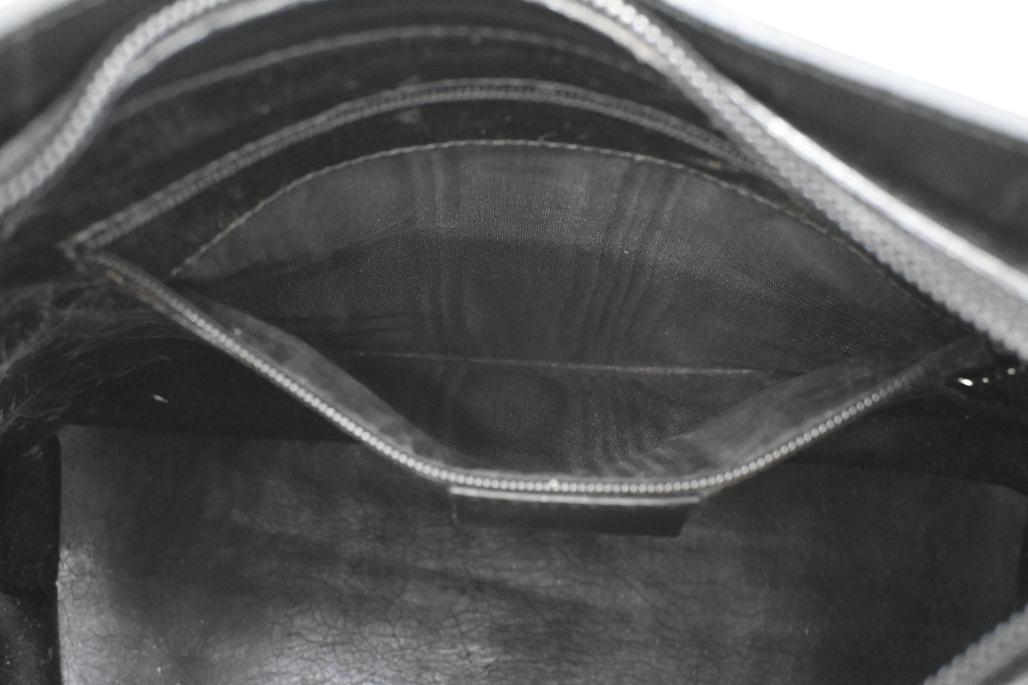 Gucci Bamboo Handbag in Black Leather