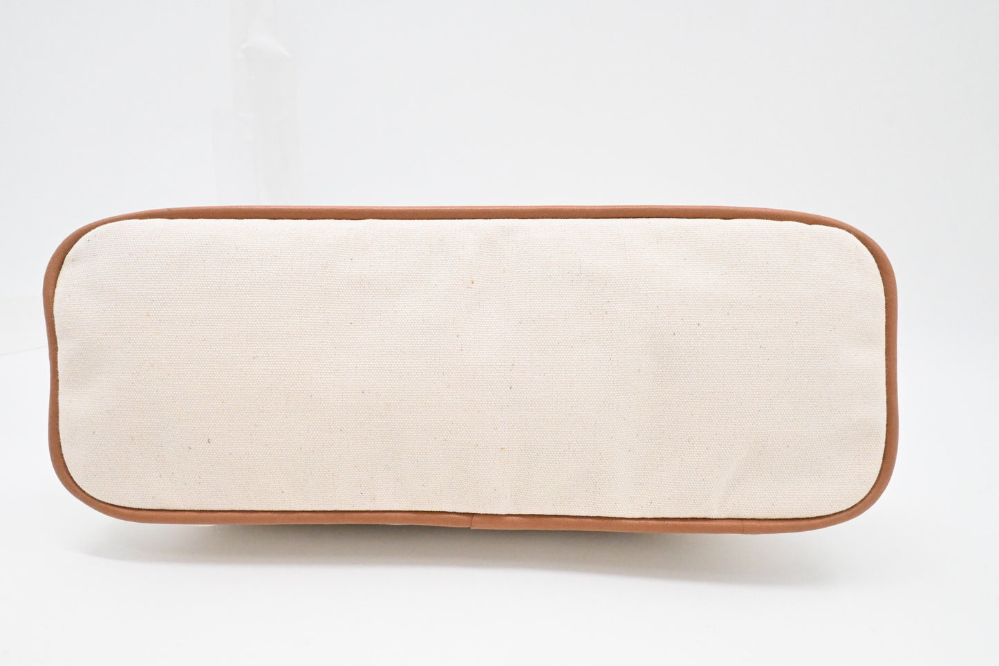Hermes Bolide Case 31 in Cream Canvas