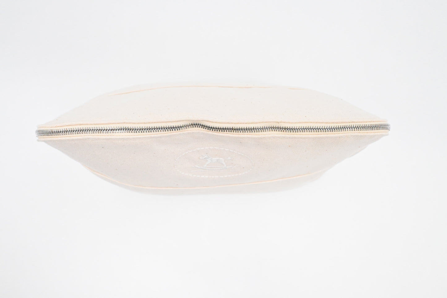 Hermes Bolide Case 31 in Cream Canvas