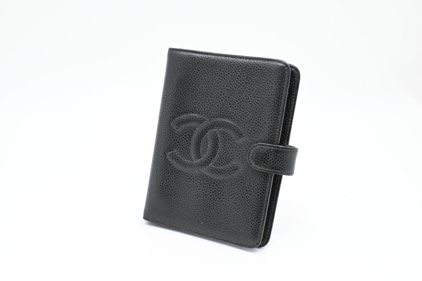 Chanel Agenda PM in Black Caviar Leather